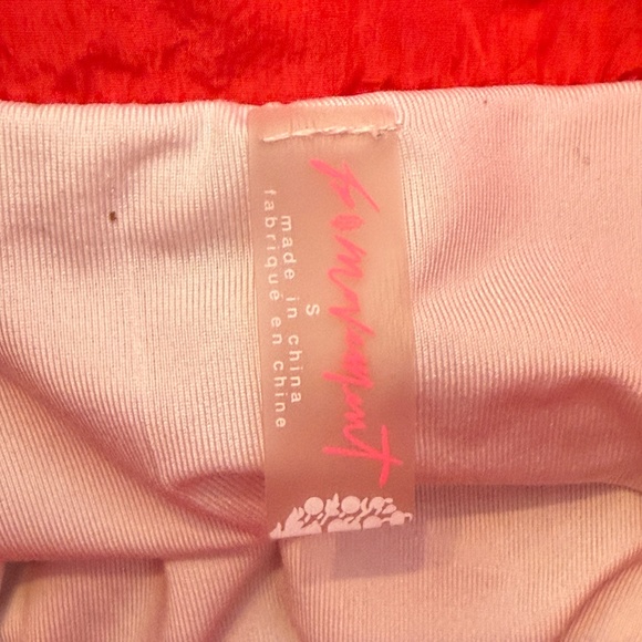 Free People FP Movement Red Earth The Way Home Shorts red Small 45776 - Picture 12 of 13